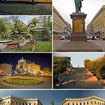 в центрі одеси біля дерибасівської вулиці та оперного театру Grotess דירה אודסה